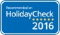Auszeichnung Verwöhnhotel Kristall holiday check